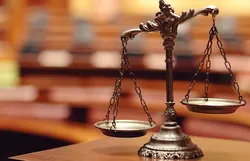 arizona litigation scales in court house